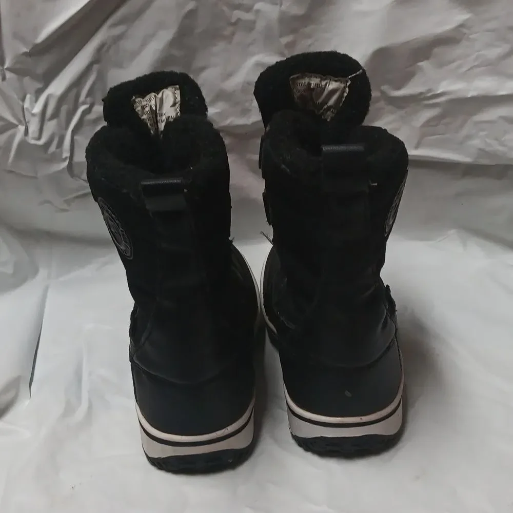 Tamarack Black Thinsulate Watee Resistant Impermeable Snow Boots Toddler Sz 10